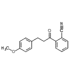 CAS#: 898775-56-9, 2-[3-(4-Methoxyphenyl)propanoyl]benzonitrile