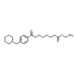CAS#: 898775-87-6, Ethyl 8-oxo-8-[4-(1-piperidinylmethyl)phenyl]octanoate