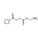CAS 登录号：898776-12-0， 乙基4-环丁基-4-氧代丁酸酯