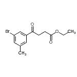 CAS#: 898777-03-2, Ethyl 4-(3-bromo-5-methylphenyl)-4-oxobutanoate