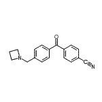 CAS#: 898777-49-6, 4-[4-(1-Azetidinylmethyl)benzoyl]benzonitrile