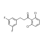 CAS#: 898777-54-3, 1-(2,6-Dichlorophenyl)-3-(3,5-difluorophenyl)-1-propanone