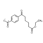 CAS 登录号：898777-61-2， 乙基6-(4-硝基苯基)-6-氧代己酸酯