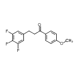 CAS#: 898777-68-9, 1-(4-Methoxyphenyl)-3-(3,4,5-trifluorophenyl)-1-propanone