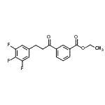 CAS#: 898777-78-1, Ethyl 3-[3-(3,4,5-trifluorophenyl)propanoyl]benzoate