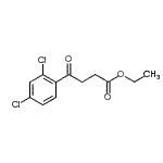 CAS 登录号：898777-95-2， 乙基4-(2,4-二氯苯基)-4-氧代丁酸酯