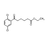 CAS 登录号：898778-14-8， 乙基6-(2,5-二氯苯基)-6-氧代己酸酯