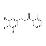 CAS#: 898778-24-0, 1-(2-Chlorophenyl)-3-(3,4,5-trifluorophenyl)-1-propanone