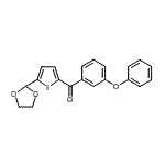 CAS#: 898778-25-1, [5-(1,3-Dioxolan-2-yl)-2-thienyl](3-phenoxyphenyl)methanone