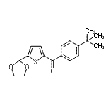 CAS#: 898778-43-3, [5-(1,3-Dioxolan-2-yl)-2-thienyl][4-(2-methyl-2-propanyl)phenyl]methanone
