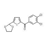 CAS#: 898778-94-4, (3,4-Dichlorophenyl)[5-(1,3-dioxolan-2-yl)-2-thienyl]methanone