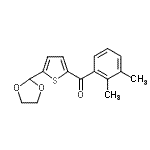 CAS#: 898779-16-3, (2,3-Dimethylphenyl)[5-(1,3-dioxolan-2-yl)-2-thienyl]methanone