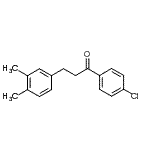 CAS 登录号：898779-23-2， 1-(4-氯苯基)-3-(3,4-二甲基苯基)-1-丙酮