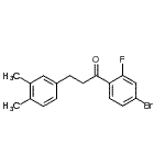 CAS#: 898779-67-4, 1-(4-Bromo-2-fluorophenyl)-3-(3,4-dimethylphenyl)-1-propanone