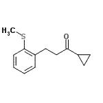 CAS#: 898780-67-1, 1-Cyclopropyl-3-[2-(methylsulfanyl)phenyl]-1-propanone