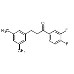 CAS#: 898781-13-0, 1-(3,4-Difluorophenyl)-3-(3,5-dimethylphenyl)-1-propanone