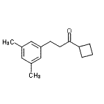 CAS 登录号：898781-28-7， 1-环丁基-3-(3,5-二甲基苯基)-1-丙酮