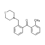 CAS#: 898781-38-9, (2-Methylphenyl)[2-(4-thiomorpholinylmethyl)phenyl]methanone