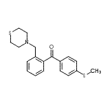 CAS#: 898781-68-5, [4-(Methylsulfanyl)phenyl][2-(4-thiomorpholinylmethyl)phenyl]methanone