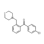 CAS#: 898781-76-5, (4-Chlorophenyl)[2-(4-thiomorpholinylmethyl)phenyl]methanone