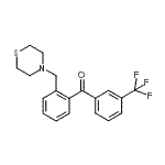 CAS#: 898782-08-6, [2-(4-Thiomorpholinylmethyl)phenyl][3-(trifluoromethyl)phenyl]methanone
