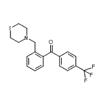 CAS#: 898782-11-1, [2-(4-Thiomorpholinylmethyl)phenyl][4-(trifluoromethyl)phenyl]methanone