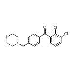 CAS#: 898783-10-3, (2,3-Dichlorophenyl)[4-(4-thiomorpholinylmethyl)phenyl]methanone