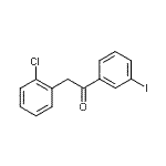 CAS#: 898784-02-6, 2-(2-Chlorophenyl)-1-(3-iodophenyl)ethanone