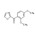 CAS#: 898784-32-2, (2,4-Dimethoxyphenyl)(1,3-oxazol-2-yl)methanone