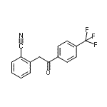CAS#: 898784-49-1, 2-{2-Oxo-2-[4-(trifluoromethyl)phenyl]ethyl}benzonitrile