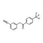 CAS#: 898784-55-9, 3-{2-Oxo-2-[4-(trifluoromethyl)phenyl]ethyl}benzonitrile