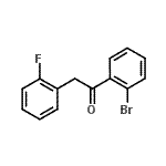 CAS#: 898784-61-7, 1-(2-Bromophenyl)-2-(2-fluorophenyl)ethanone