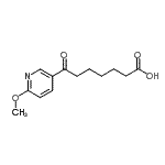 CAS 登录号：898784-62-8， 7-(6-甲氧基-3-吡啶基)-7-氧代庚酸