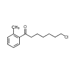 CAS#: 898785-17-6, 7-Chloro-1-(2-methylphenyl)-1-heptanone