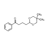 CAS 登录号：898785-40-5， 4-(5,5-二甲基-1,3-二恶烷-2-基)-1-苯基-1-丁酮