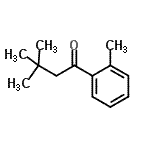 CAS 登录号：898785-47-2， 3,3-二甲基-1-(2-甲基苯基)-1-丁酮
