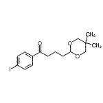 CAS#: 898785-58-5, 4-(5,5-Dimethyl-1,3-dioxan-2-yl)-1-(4-iodophenyl)-1-butanone