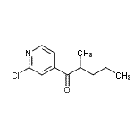 CAS 登录号：898785-63-2， 1-(2-氯-4-吡啶基)-2-甲基-1-戊酮