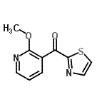 CAS#: 898785-89-2, (2-Methoxy-3-pyridinyl)(1,3-thiazol-2-yl)methanone