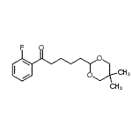 CAS#: 898786-12-4, 5-(5,5-Dimethyl-1,3-dioxan-2-yl)-1-(2-fluorophenyl)-1-pentanone
