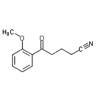 CAS#: 898786-49-7, 5-(2-Methoxyphenyl)-5-oxopentanenitrile