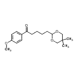 CAS#: 898786-53-3, 5-(5,5-Dimethyl-1,3-dioxan-2-yl)-1-(4-methoxyphenyl)-1-pentanone