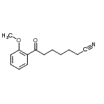 CAS#: 898786-54-4, 7-(2-Methoxyphenyl)-7-oxoheptanenitrile