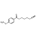 CAS#: 898786-66-8, 7-(4-Methoxyphenyl)-7-oxoheptanenitrile