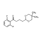 CAS#: 898786-93-1, 1-(2,6-Difluorophenyl)-4-(5,5-dimethyl-1,3-dioxan-2-yl)-1-butanone
