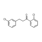 CAS 登录号：898787-22-9， 1-(2-氯苯基)-3-(3-氯苯基)-1-丙酮