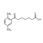CAS 登录号：898787-98-9， 7-(2,5-二甲基苯基)-7-氧代庚酸