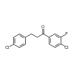 CAS#: 898788-15-3, 1-(4-Chloro-3-fluorophenyl)-3-(4-chlorophenyl)-1-propanone