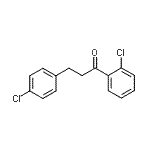 CAS 登录号：898788-21-1， 1-(2-氯苯基)-3-(4-氯苯基)-1-丙酮