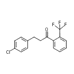CAS#: 898788-25-5, 3-(4-Chlorophenyl)-1-[2-(trifluoromethyl)phenyl]-1-propanone